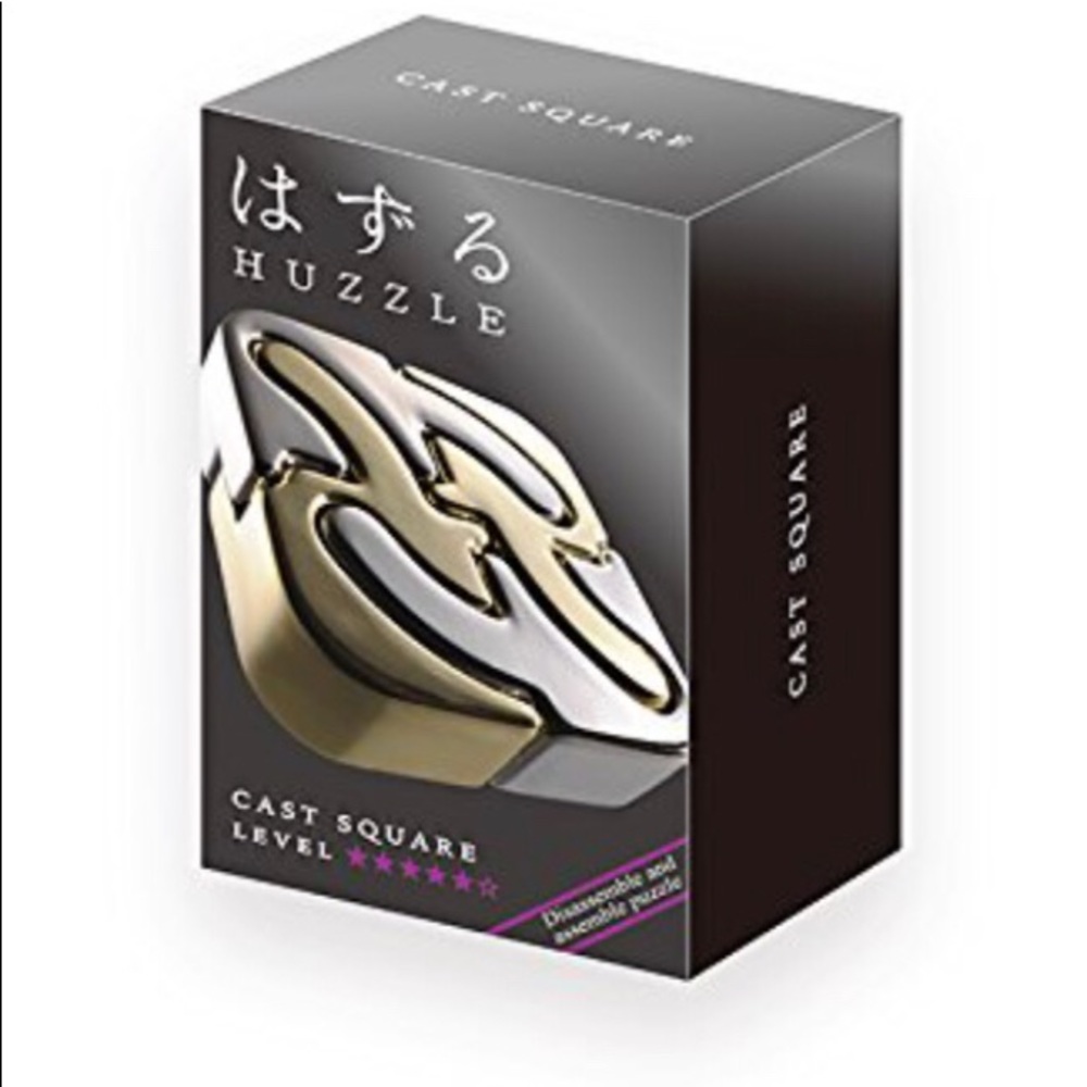 Hanayama Cast Puzzle Huzzle Cast Square Lev. 5